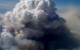 Pyrocumulus cloud.

They appear only in places of continuous fires on the territory of the volcanic activity. Sometimes pyrocumulus can be rain clouds, then the rain from these clouds can extinguish the fire beneath them.

Height up to 12 km
Translated by «Yandex.Translator»