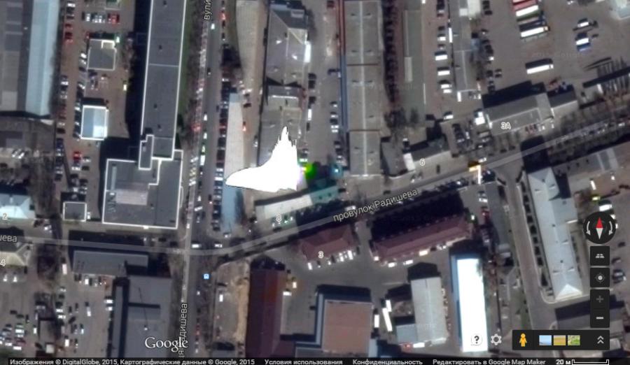 Белый блик над домом

Блик, создаваемые отражением солнца от металлической, блестящей крыши дома (прямое отражение солнечного света перегружает ПЗС матрицу камеры).

Дата актуальности снимка:&nbsp;29.03.2015

Тип карты:&nbsp;Google Maps

Координаты:&nbsp;50°26'56.0"N 30°24'40.6"E
